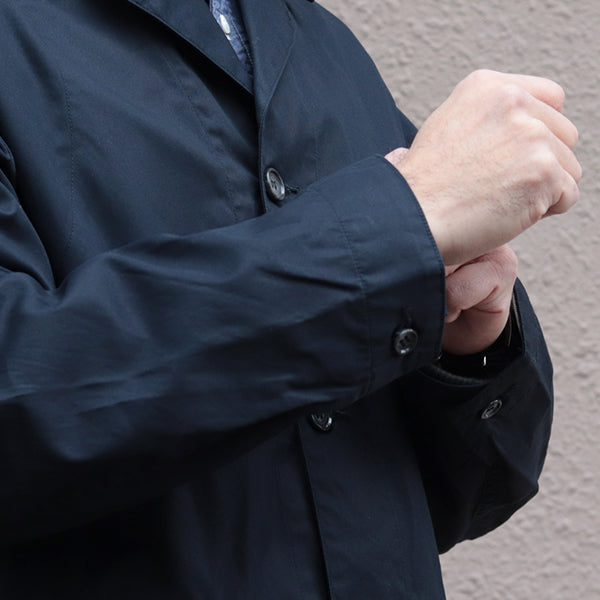 SHERRY TRAVELERS SPORTS COAT / HIGH DENSITY COTTON GABARDINE / MIDNIGHT NAV
