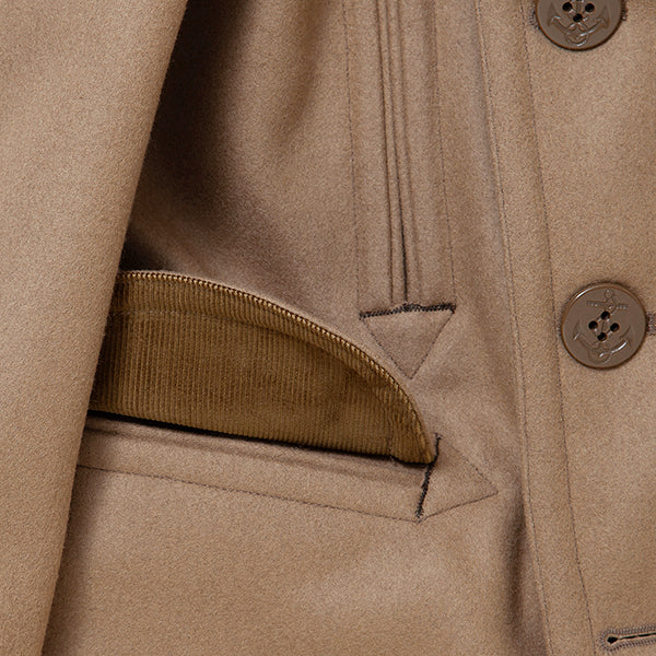 SEAMEN'S COAT / WOOL CASHMERE
