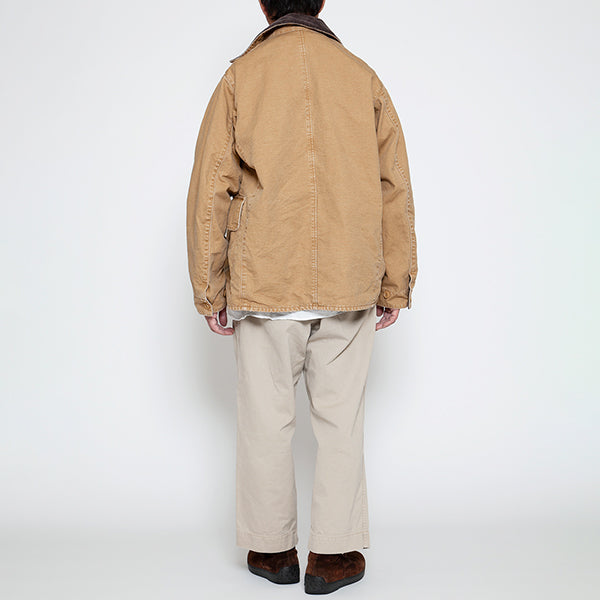 UTICA FIELD COAT / COTTON DUCK × WOOL BLANKET LINER / KHAKI BIO-WASH