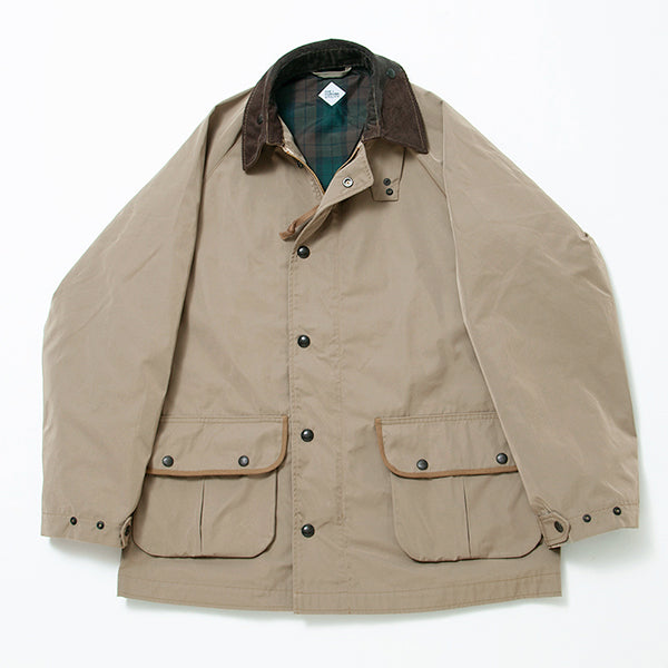 GALE HUNTER COAT / HIGH DENSITY ESTER GABARDINE / BEIGE KHAKI