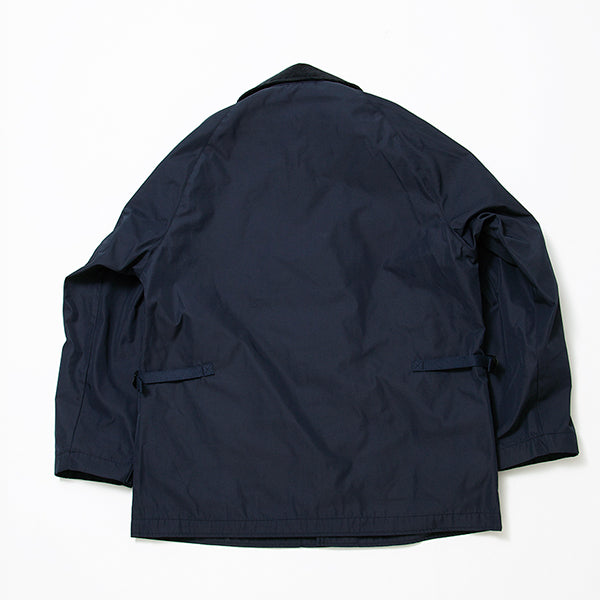 GALE HUNTER COAT / HIGH DENSITY ESTER GABARDINE / NAVY