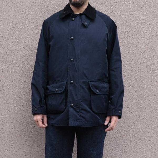 GALE HUNTER COAT / HIGH DENSITY ESTER GABARDINE / NAVY