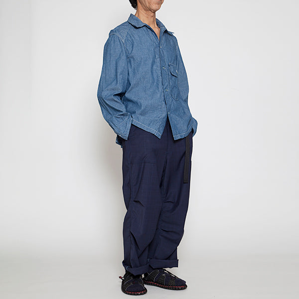 UTILITY FIELD SHIRT / BLUE CHAMBRAY