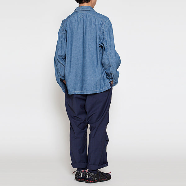 UTILITY FIELD SHIRT / BLUE CHAMBRAY