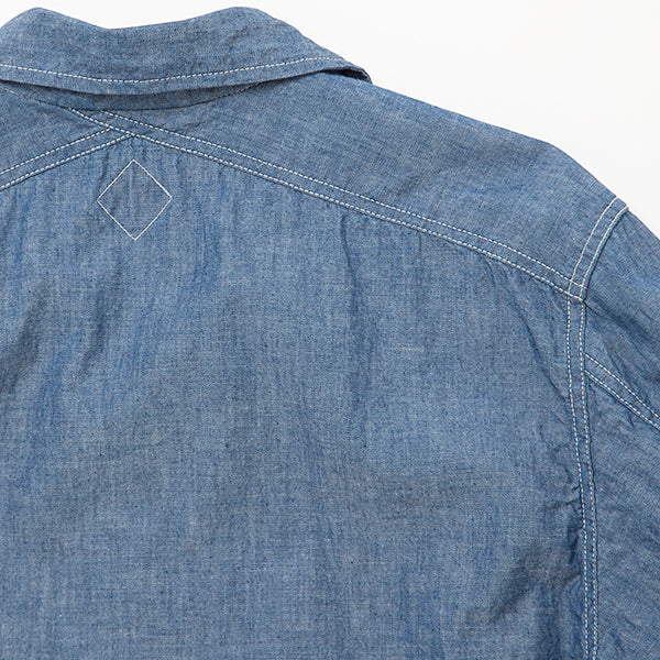 UTILITY FIELD SHIRT / BLUE CHAMBRAY