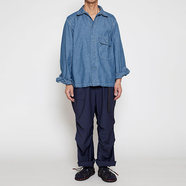 UTILITY FIELD SHIRT / BLUE CHAMBRAY