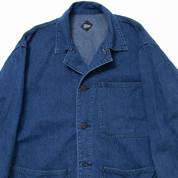 CORONA N-3 JUMPER / 8.5oz INDIGO DENIM / BIO-WASH