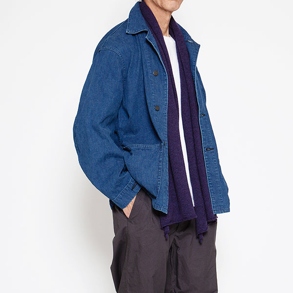 CORONA N-3 JUMPER / 8.5oz INDIGO DENIM / BIO-WASH — SPEEDWAY