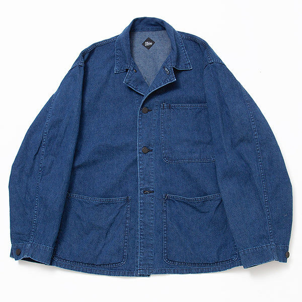 CORONA N-3 JUMPER / 8.5oz INDIGO DENIM / BIO-WASH