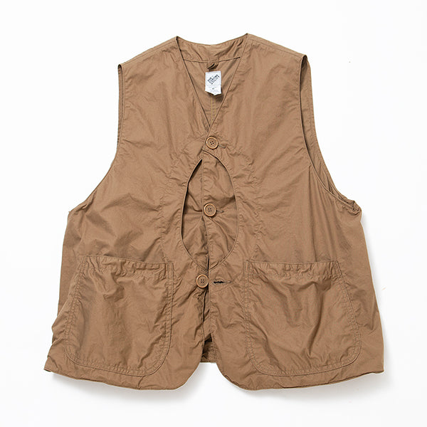 GAME VEST / COTTON TWILL LIGHT / KHAKI