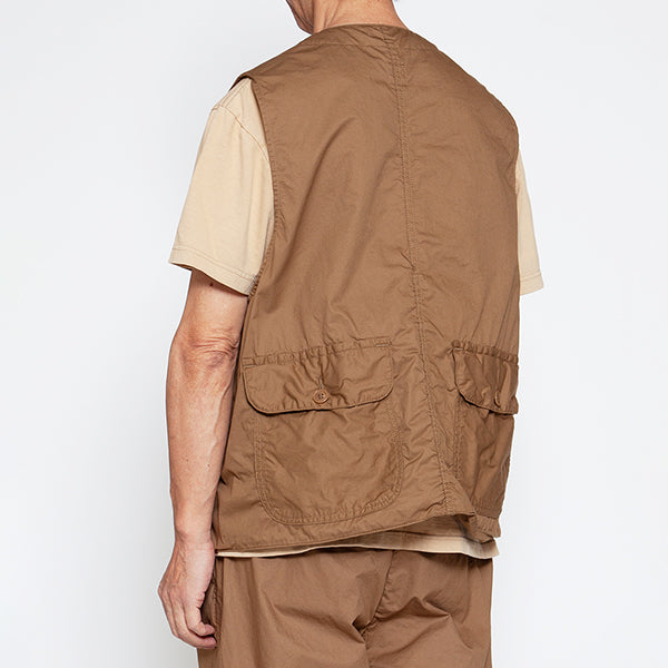 GAME VEST / COTTON TWILL LIGHT / KHAKI