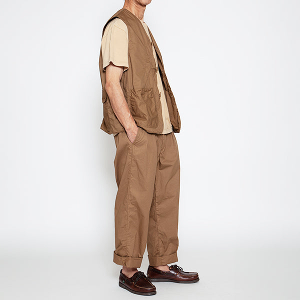 GAME VEST / COTTON TWILL LIGHT / KHAKI