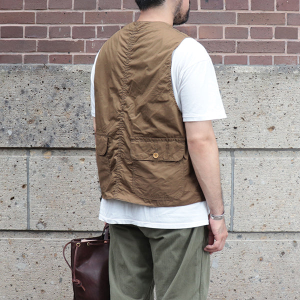 GAME VEST / COTTON TWILL LIGHT / KHAKI