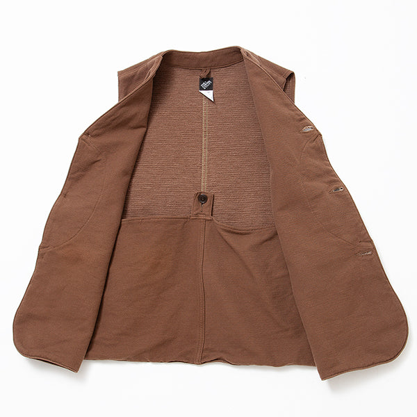 GAME VEST / HUNTING DOBBY CLOTH / BROWN