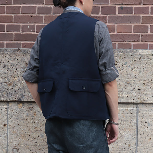 GAME VEST / HUNTING DOBBY CLOTH / NAVY