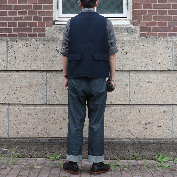 GAME VEST / HUNTING DOBBY CLOTH / NAVY