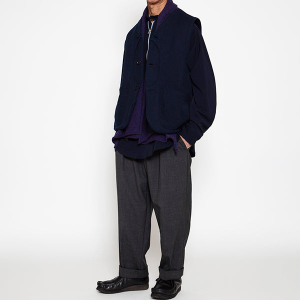 GAME VEST / HUNTING DOBBY CLOTH / NAVY