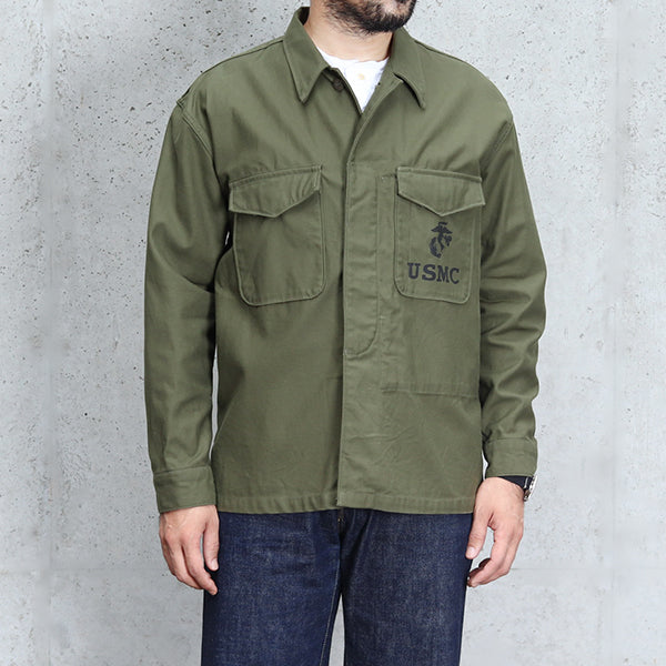 PRE-ORDER 予約商品 / USMC P-56 SHIRT / OLIVE BACKSATIN — SPEEDWAY
