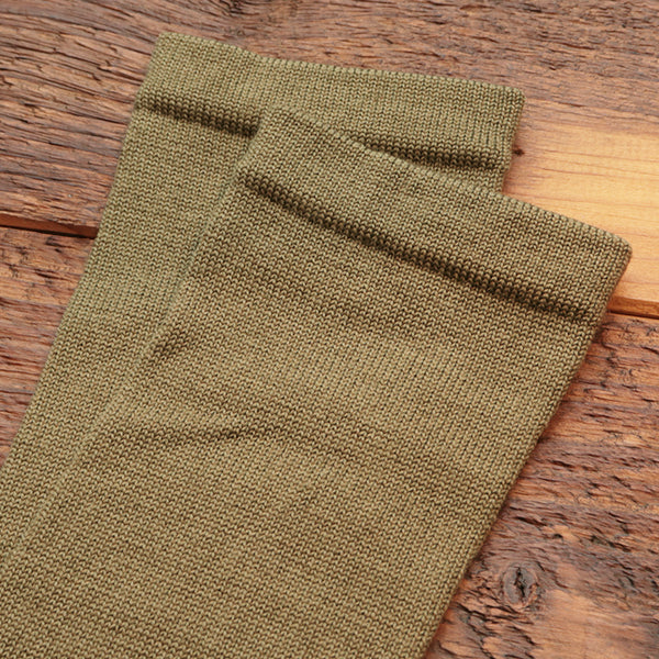 1942 MODEL 2 PAIR PACK WOOL SOCKS / OLIVE