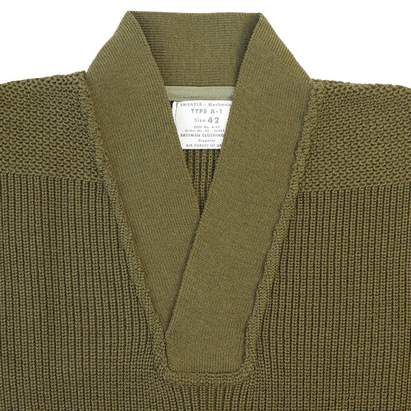 MECHANICS TYPE A-1 SWEATER / OLIVE DRAB