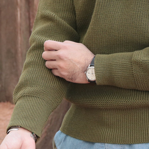 MECHANICS TYPE A-1 SWEATER / OLIVE DRAB