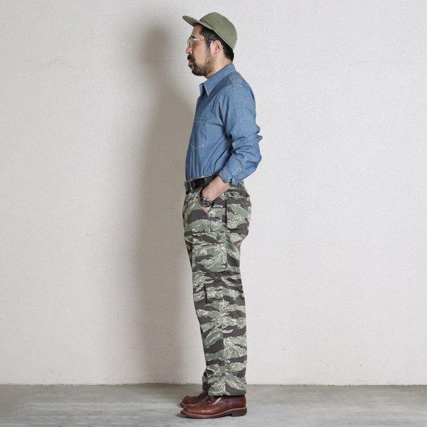 TIGER SLACKS / TIGER STRIPE WITH SPECIAL BIO WASH