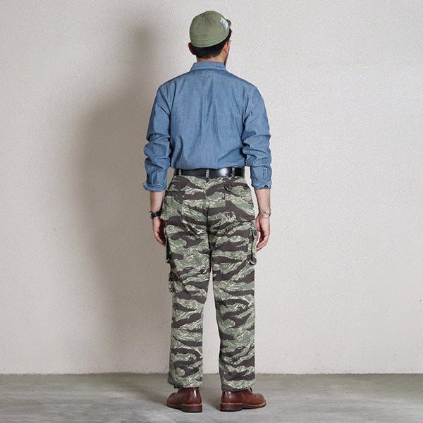 TIGER SLACKS / TIGER STRIPE WITH SPECIAL BIO WASH