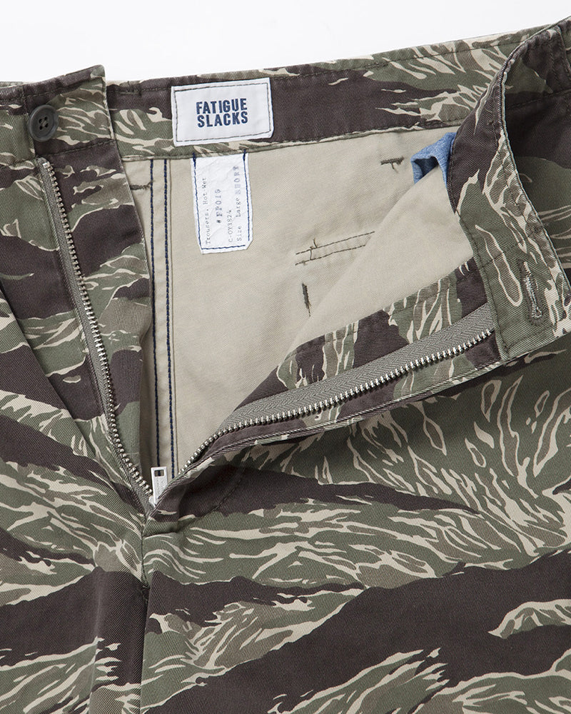 TIGER SLACKS / TIGER STRIPE WITH SPECIAL BIO WASH
