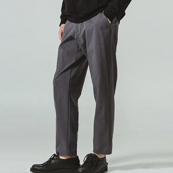 STRETCH PEG-TOP TROUSERS