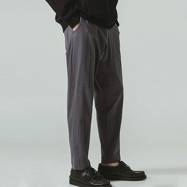 STRETCH PEG-TOP TROUSERS