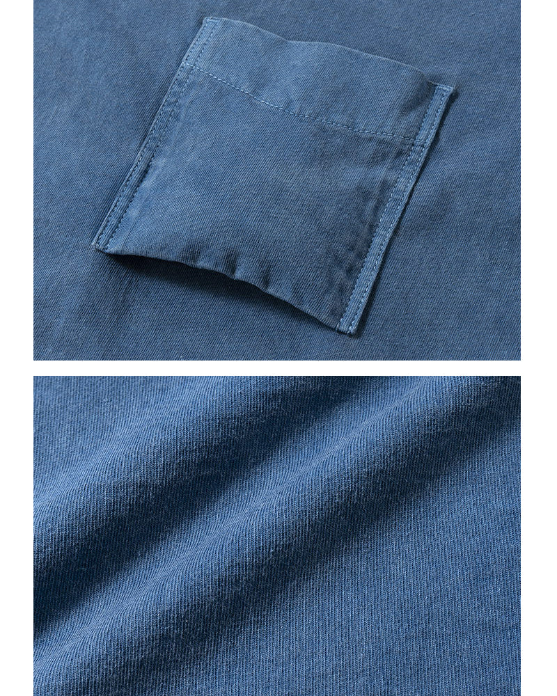 POCKET T-SHIRT PIGMENT DYE / 2026 MODEL / 2 COLORS