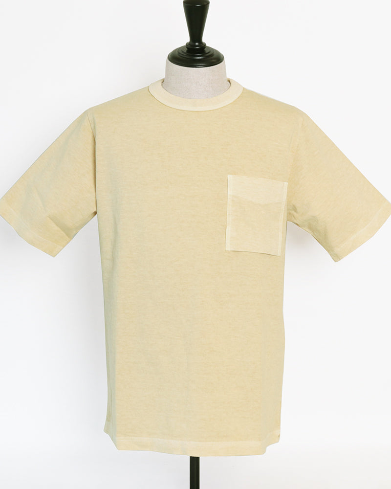 POCKET T-SHIRT PIGMENT DYE / 2026 MODEL / 2 COLORS