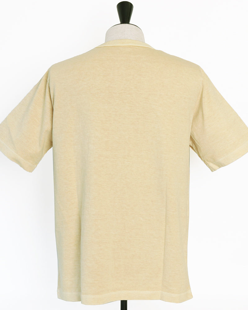 POCKET T-SHIRT PIGMENT DYE / 2026 MODEL / 2 COLORS