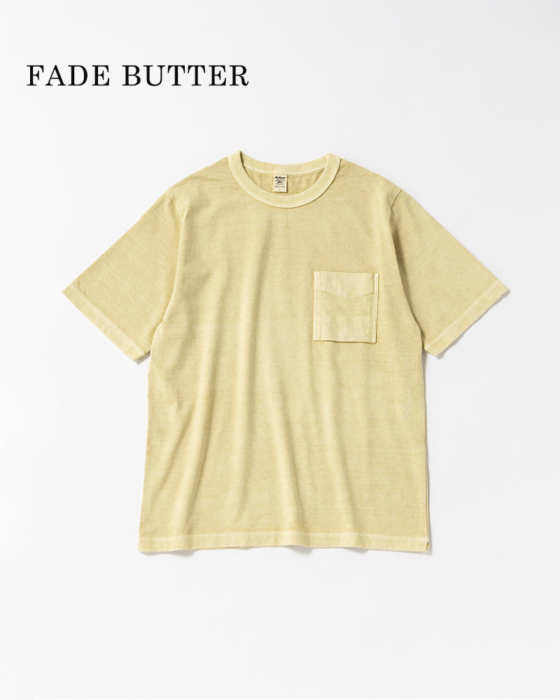 POCKET T-SHIRT PIGMENT DYE / 2026 MODEL / 2 COLORS