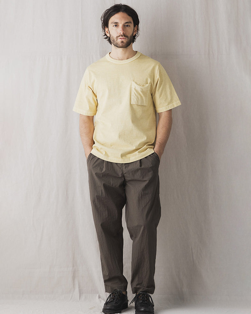 POCKET T-SHIRT PIGMENT DYE / 2026 MODEL / 2 COLORS