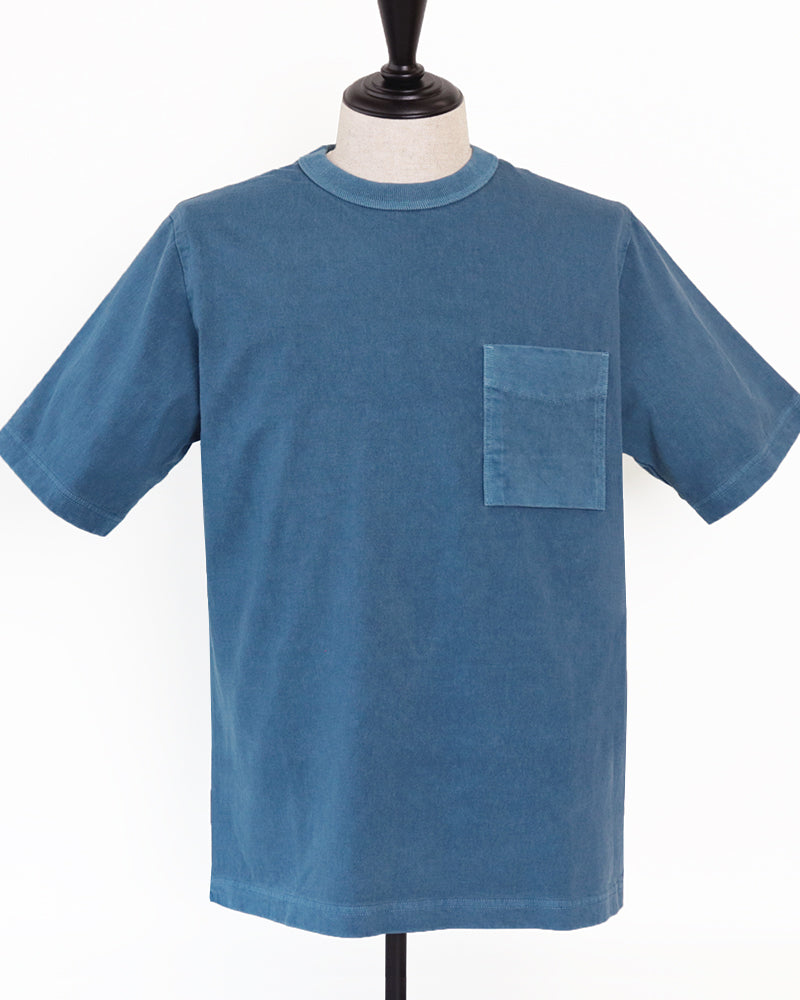 POCKET T-SHIRT PIGMENT DYE / 2026 MODEL / 2 COLORS