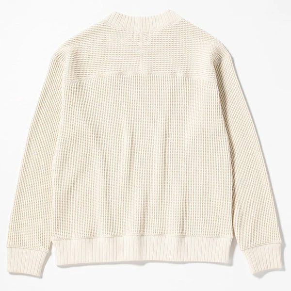 WAFFLE MID-NECK SHIRT