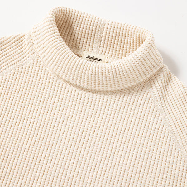 WAFFLE HIGHNECK SHIRT