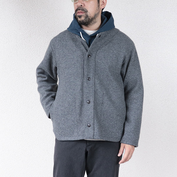 SALE / MELTON KNIT UF JACKET