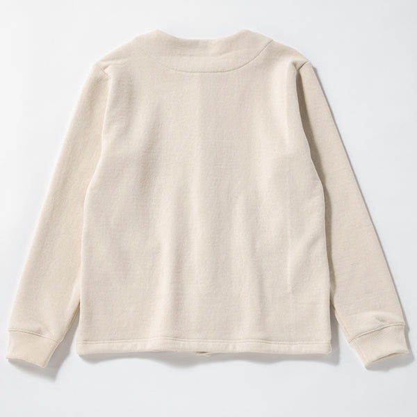 BIG LOOP COLLARLESS JACKET