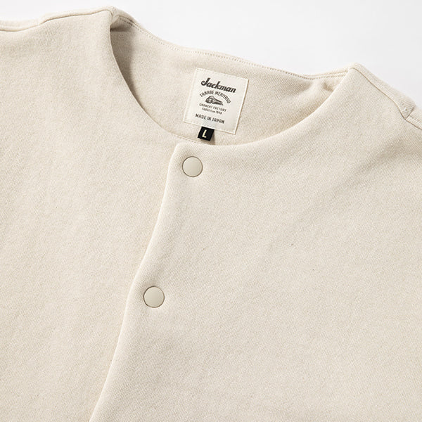 BIG LOOP COLLARLESS JACKET