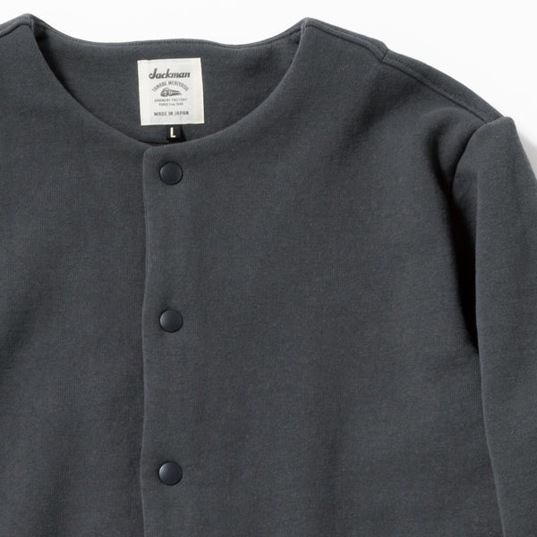 BIG LOOP COLLARLESS JACKET