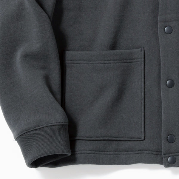 BIG LOOP COLLARLESS JACKET