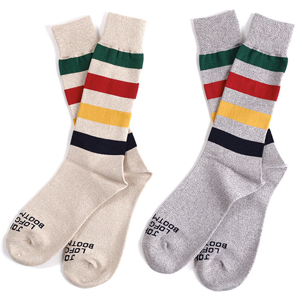 JLB 10" BOOTS SOCKS / FRONTIER STRIPED