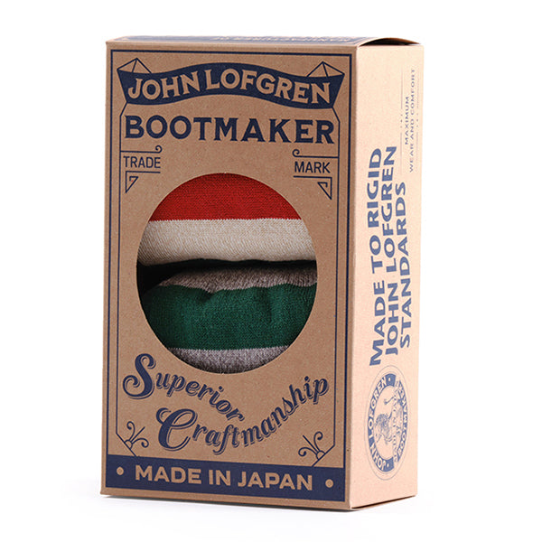 JLB 10" BOOTS SOCKS / FRONTIER STRIPED
