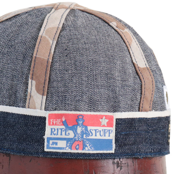 SAILOR MOKU UTILITY CAP / INDIGO