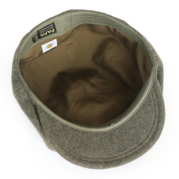 MAQUIS CAP / OLIVE WOOL