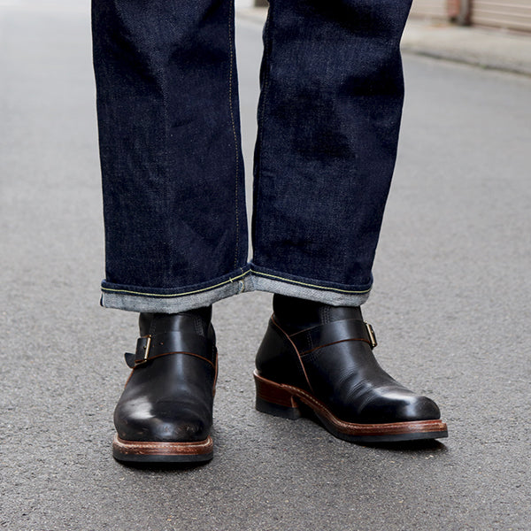 WABASH ENGINEER BOOTS / HORWEEN LEATHER CXL / BLACK