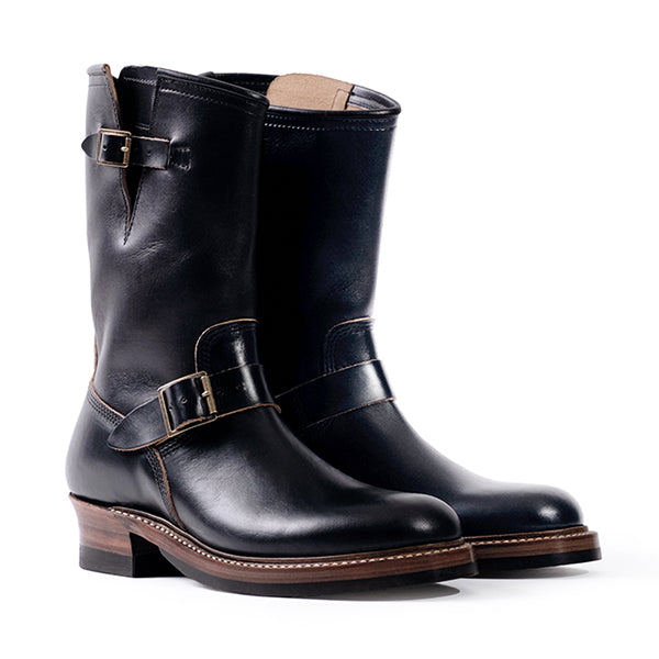 WABASH ENGINEER BOOTS / HORWEEN LEATHER CXL / BLACK