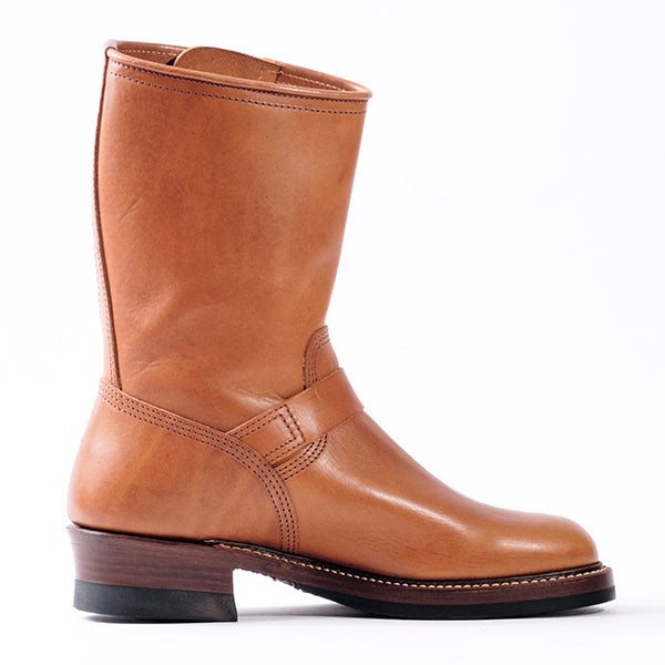 WABASH ENGINEER BOOTS / BADALASSI CARLO LEATHER / COGNAC